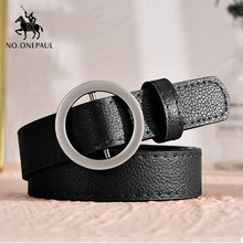 Kép betöltése a galériamegjelenítőbe: Genuine Leather New Punk style belts for women
