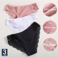 画像をギャラリービューアに読み込む, Perfect blend of comfort, Cotton Underwear 3PCS/Set
