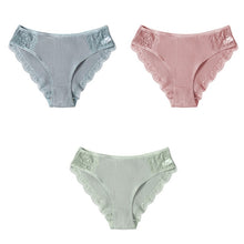 Kép betöltése a galériamegjelenítőbe: Perfect blend of comfort, Cotton Underwear 3PCS/Set
