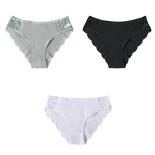 Kép betöltése a galériamegjelenítőbe: Perfect blend of comfort, Cotton Underwear 3PCS/Set
