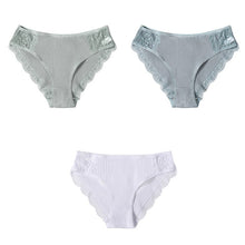 画像をギャラリービューアに読み込む, Perfect blend of comfort, Cotton Underwear 3PCS/Set
