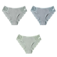 Kép betöltése a galériamegjelenítőbe: Perfect blend of comfort, Cotton Underwear 3PCS/Set
