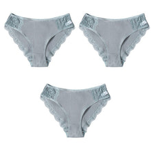 画像をギャラリービューアに読み込む, Perfect blend of comfort, Cotton Underwear 3PCS/Set
