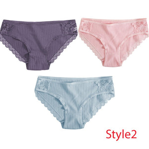 Perfect blend of comfort, Cotton Underwear 3PCS/Set