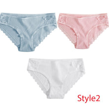 Kép betöltése a galériamegjelenítőbe: Perfect blend of comfort, Cotton Underwear 3PCS/Set
