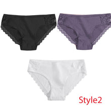 画像をギャラリービューアに読み込む, Perfect blend of comfort, Cotton Underwear 3PCS/Set
