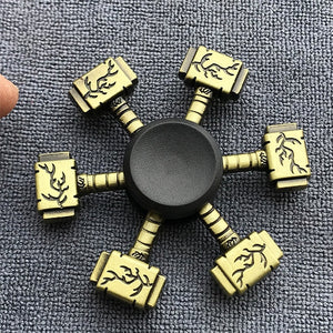 Fidget Spinner Brass Color