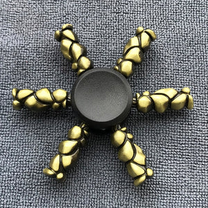 Fidget Spinner Brass Color