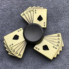 Cargar imagen en el visor de la galería, Fidget Spinner Brass Color
