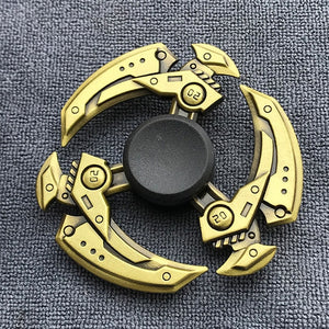 Fidget Spinner Brass Color