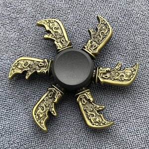 Fidget Spinner Brass Color