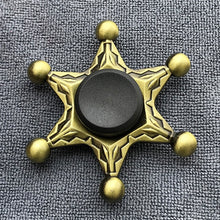 Cargar imagen en el visor de la galería, Fidget Spinner Brass Color
