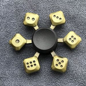 Fidget Spinner Brass Color