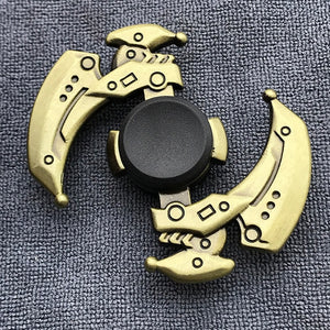 Fidget Spinner Brass Color