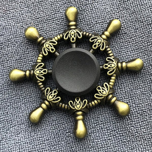 Fidget Spinner Brass Color