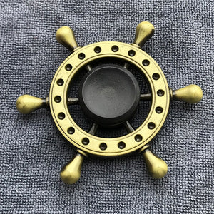 Fidget Spinner Brass Color