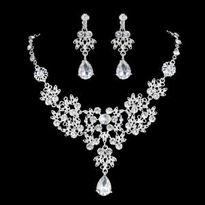 Crystal Wedding Bridal Jewelry Sets