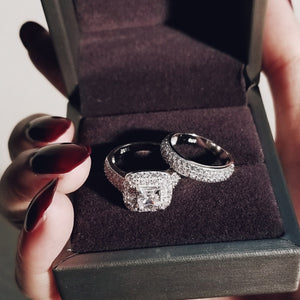 Luxury couple Ring Set
