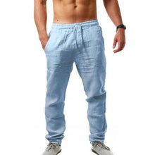 Kép betöltése a galériamegjelenítőbe: Men Cotton and linen trousers
