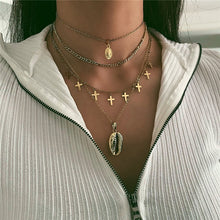 Charger l&#39;image dans la galerie, Multi-element Crystal Necklaces
