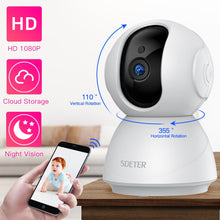 Kép betöltése a galériamegjelenítőbe: Wireless CCTV Camera Surveillance IR Night Vision
