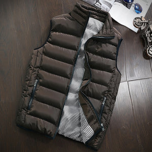 Sleeveless Jacket Male Casual