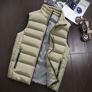 Sleeveless Jacket Male Casual