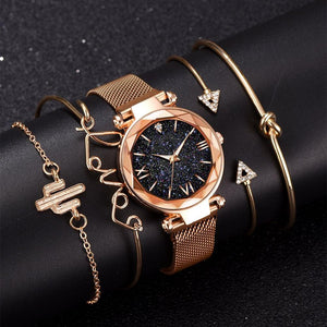 Hot sell Luxury Women Watches Bracelet set