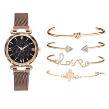 Kép betöltése a galériamegjelenítőbe: Hot sell Luxury Women Watches Bracelet set
