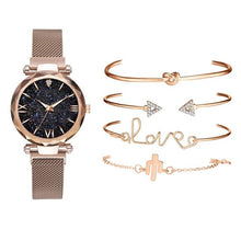 Kép betöltése a galériamegjelenítőbe: Hot sell Luxury Women Watches Bracelet set
