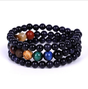 Galaxy Solar System Bracelet