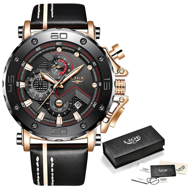 New Fashion Mens Watches Top Brand Luxury