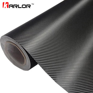 Carbon Fiber Vinyl Car Wrap Sheet Roll Film 3D