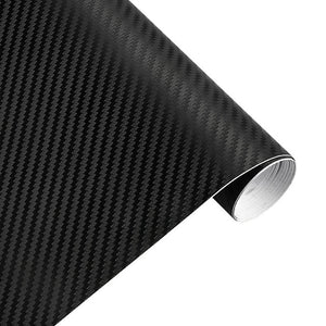 Carbon Fiber Vinyl Car Wrap Sheet Roll Film 3D