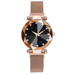 Luxury Starry Sky Stainless Steel Bracelet Watches