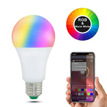 Load image into Gallery viewer, RGB LED Smart Bulb Music Control Apply to IOS /Android
