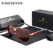 将图片加载到图库查看器，Vintage Aluminum Polarized Sunglasses Classic
