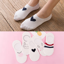 Charger l&#39;image dans la galerie, Cute Animal Funny Ankle Socks Cotton invisible socks
