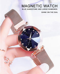 Luxury Starry Sky Stainless Steel Bracelet Watches