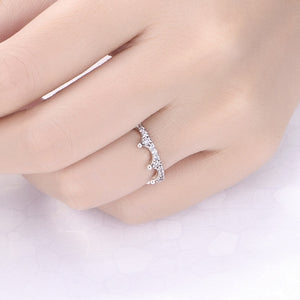 Crown Stackable Rings