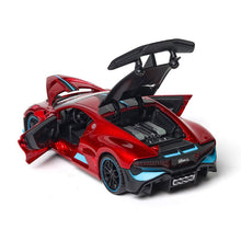 Charger l&#39;image dans la galerie, 1:32 Alloy Bugatti DIVO Super Sports Car Model
