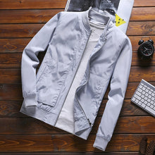 Kép betöltése a galériamegjelenítőbe: Men&#39;s windbreaker Jacket Slim Fit
