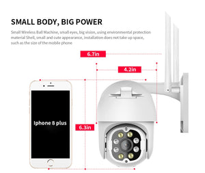 Outdoor security camera WiFi