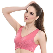 Load image into Gallery viewer, Wireless Push up Breathable Sleep Hot Bra
