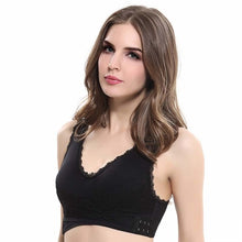 Load image into Gallery viewer, Wireless Push up Breathable Sleep Hot Bra
