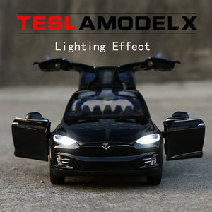 1:32 Tesla MODEL X Alloy Car Model New arrive