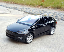 Charger l&#39;image dans la galerie, 1:32 Tesla MODEL X Alloy Car Model New arrive
