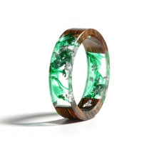 Charger l&#39;image dans la galerie, Handmade Wood Resin Ring
