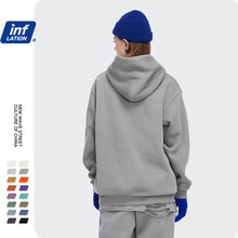 将图片加载到图库查看器，Men&#39;s Thick Fleece Hoodies Hip Hop
