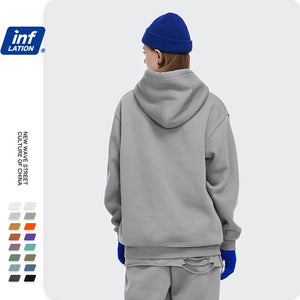 Men's Thick Fleece Hoodies Hip Hop